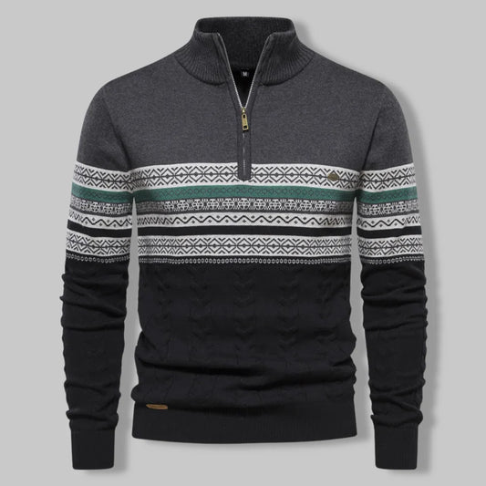 Alpina Quarter Zip Sweater